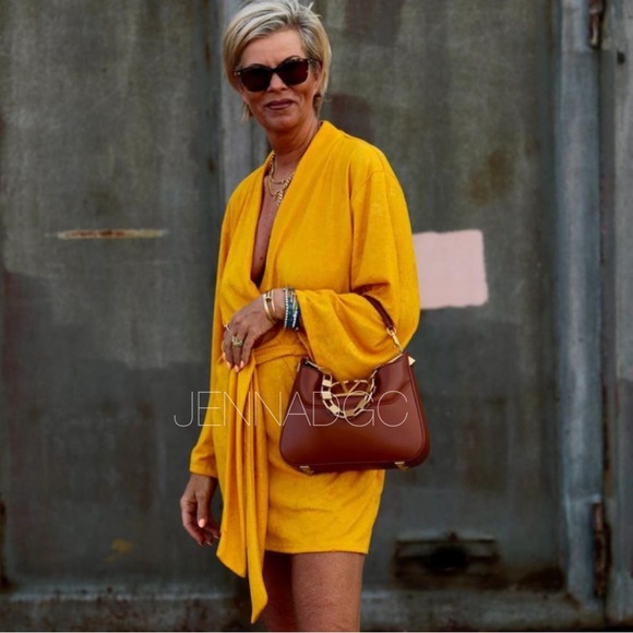 Zara Jacquard Knotted Mini Dress NWT - Picture 9 of 17